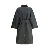 Barbour Green Cotton Coat
